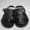 Mens Office Sullivan Leather Fisherman Sandals Brown Leather Uk Size 7