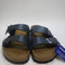 Mens Birkenstock Arziona Two Strap Midnight Suede Oiled Leather Uk Size 9