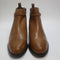 Womens Office Abloom Trim Detail Ankle Boots Tan Leather Uk Size 6