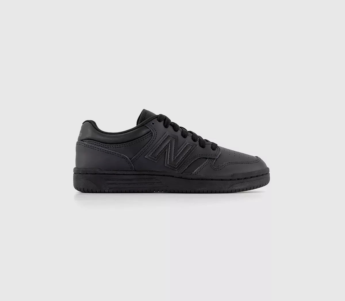 Odd Sizes - Kids New Balance 480 Gs Black - UK Sizes Right 5.5/Left 4.5