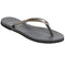 Womens Havaianas Slim You Metallic Flip Flop Steel Grey