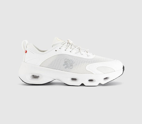 ON Cloudsolo White Light Grey UK Size 7.5