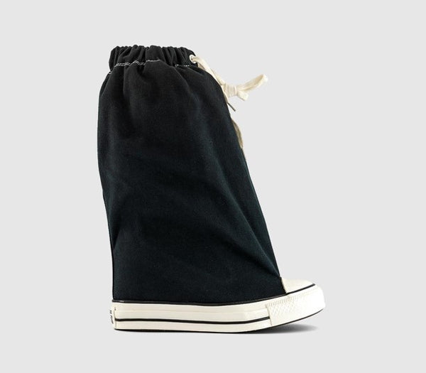 Converse Vaquera XHi Slouch Wedge Black