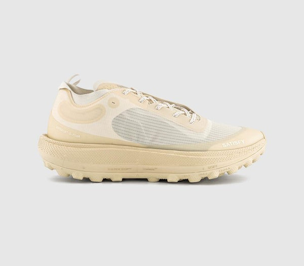 SATISFY The Rocker Trainers Antique White