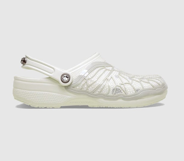 Womens Crocs Swarovski Classic Clogs Linen