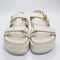 Womens Steve Madden Big Mona Sandals Off White UK Size 6