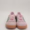 Kids Adidas Gazelle 2 Trainers Clear Pink Court Green Bliss Pink UK Size 1 youth