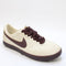 Nike Astrograbber Trainers Light Cream Burgundy Crush Arctic Orange UK Size 6