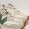 New Balance 327 Nori Off White Grey Green Trainers UK Size 3.5