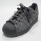 adidas Superstar Il Trainers Charcoal Grey Black UK Size 6