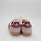 adidas Gazelle Trainers Clear Pink Noble Maroon Cream White UK Size 5