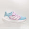 Kids adidas Tensaur Run 3.0 EL Trainers Blue Pink White UK Size 11.5 youth
