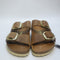 Womens BIRKENSTOCK Arizona Big Buckle Sandals Cognac UK Size 5.5 EU39