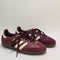 adidas Samba OG Trainers Snake Print Maroon Cream White Gold Metallic UK Size 4