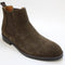 Mens OFFICE Barlow Chelsea Boots Chocolate Brown Suede UK Size 7