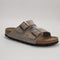 Womens BIRKENSTOCK Arizona Two Strap Sandals Suede Taupe UK Size 5.5 EU39