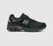 New Balance 2002 Trainers Black Black Red UK Size 8