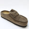 Womens BIRKENSTOCK Naples Wrapped EXQUISITE Loafers Suede Concrete Gray UK Size 7 EU40