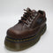 Womens Dr. Martens Buzz 5 Eye Shoes Dark Brown Grizzly UK Size 5