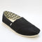 Mens TOMS Classic Alpargata Black Recycled Cotton Canvas UK Size 8