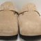 Womens BIRKENSTOCK Boston Clogs Sandcastle Suede UK Size 3.5 EU36