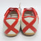 adidas Tokyo Mary Jane Trainers Cream White Red Gold Metallic UK Size 5