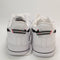Nike Air Force 1 07 Trainers White Black Bright Crimson UK Size 8