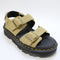 Womens Dr. Martens Zebzag Sandals Savannah Tan Suede UK Size 6