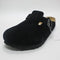 Mens BIRKENSTOCK Boston Clogs Suede Black UK Size 9.5 EU44