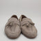 Mens OFFICE Clapham Tassel Woven Loafers Stone Suede UK Size 6
