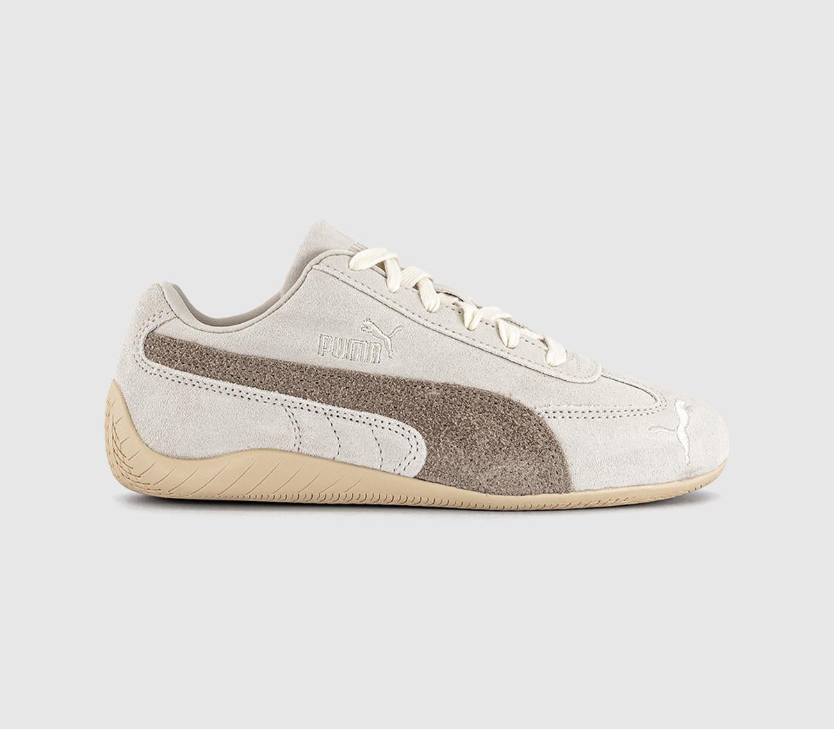 PUMA Speedcat Og Trainers Elevated Warm White Ice Coffee UK Size 6