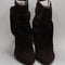 Womens OFFICE Studio Aria Ruched Ankle Boots Brown Suede UK Size 5
