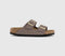 Womens BIRKENSTOCK Arizona Two Strap Sandals Faded Purple Nubuck UK Size 7 EU40