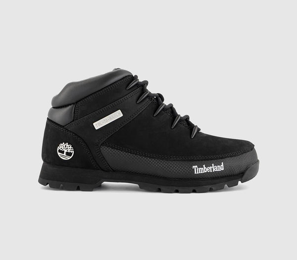 Mens Timberland Euro Sprint Trainers Black UK Size 8
