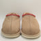 Womens UGG Tasman II Slippers Sand Dark Cherry UK Size 6