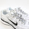 Nike P-6000 Trainers White Black Metallic Silver Black UK Size 6 EU39