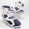 Jordan Air Jordan 6 Retro Whitevarsity Redmidnight Navy UK Size 10.5