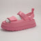 Odd sizes - Womens UGG Goldenglow Sandals Tropical Pink UK Sizes Right 5/Left 6