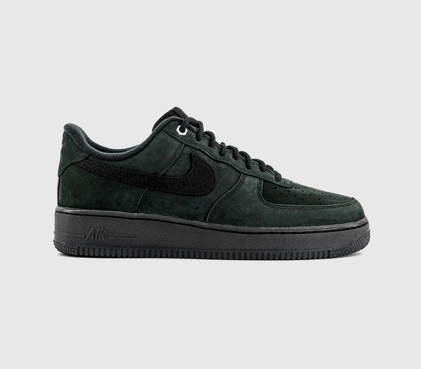 Nike Air Force 1 07 Trainers Black Black Black UK Size 8