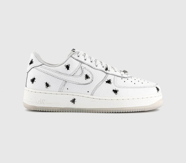 Nike Air Force 1 07 Halloween Trainers Summit White Summit White Black UK Size 7.5