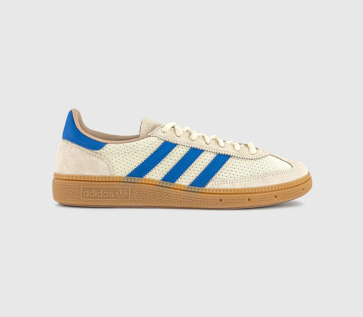 adidas Handball Spezial Trainers Cream White Blue UK Size 8