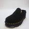 Womens Dr. Martens Zebzag Mule Black Suede UK Size 6