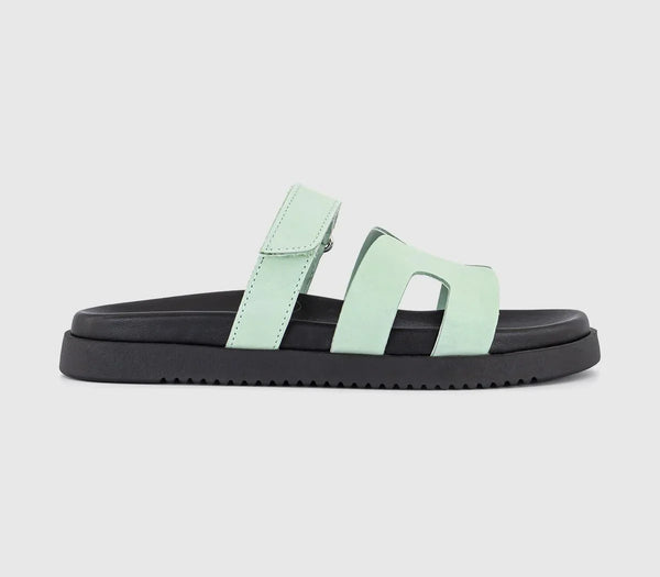 Womens Steve Madden Missile Sandals Pistacio Green UK Size 4