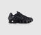 Nike Shox Tl Black Metallic Hematite Max Orange Trainers UK Size 8