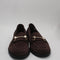 Womens OFFICE Fountain Snaffle Trim Loafers Brown Suede UK Size 4