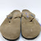 Mens BIRKENSTOCK Boston Clogs Dark Tea Tfb UK Size 8 EU42