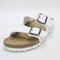 Womens BIRKENSTOCK Arizona Two Strap Sandals White Birko UK Size 5.5 EU39