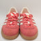 Adidas Munchen Trainers Semi Flash Red Off White Gum UK Size 6.5
