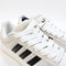 adidas Superstar St Trainers Crystal White Black Gum UK Size 5