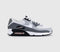 Nike Air Max 90 Trainers Wolf Grey White Pink Foam Smoke Grey Anthracite Bl UK Size 8